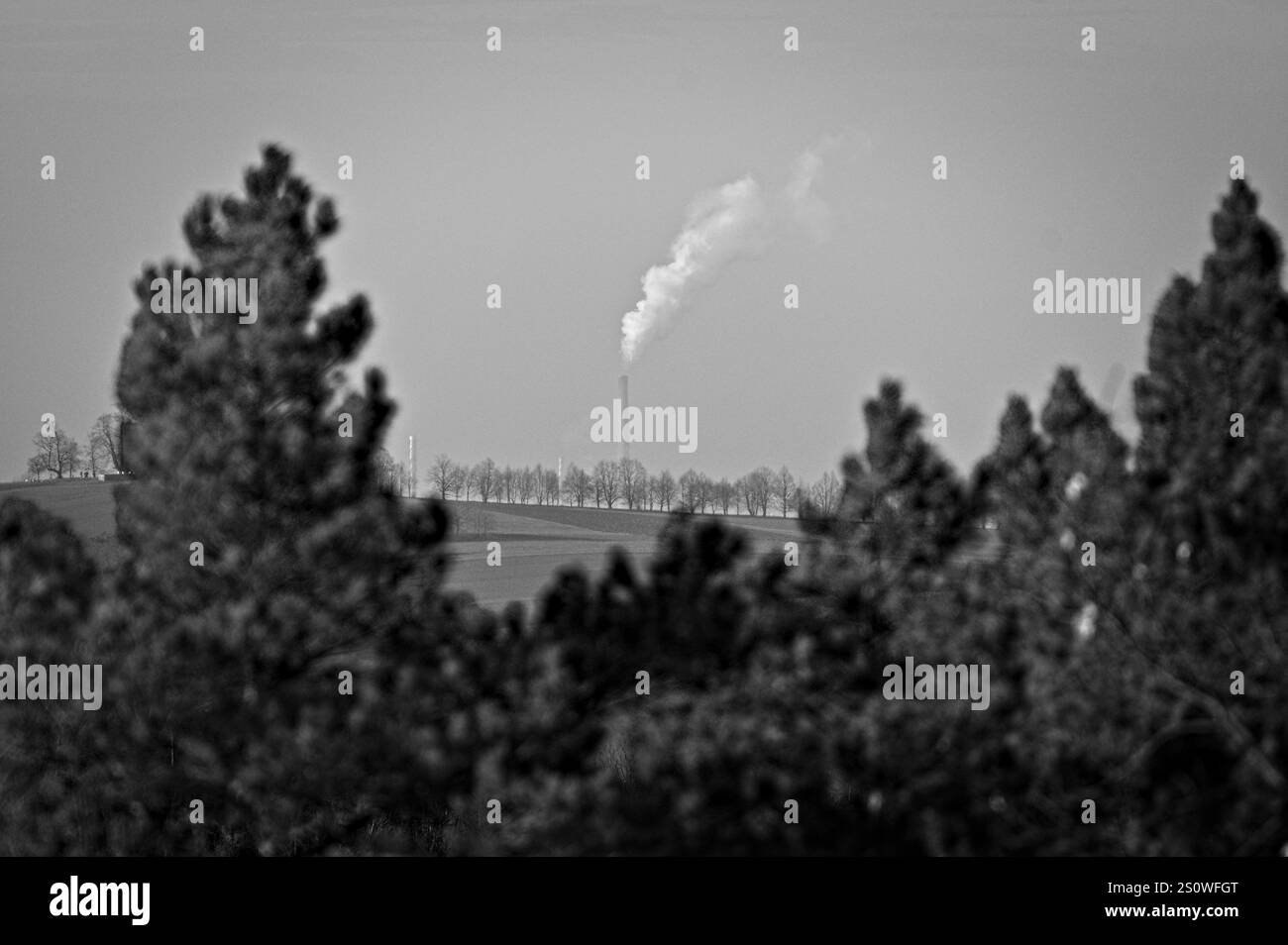 Co2 in the atmosphere Black and White Stock Photos & Images - Alamy