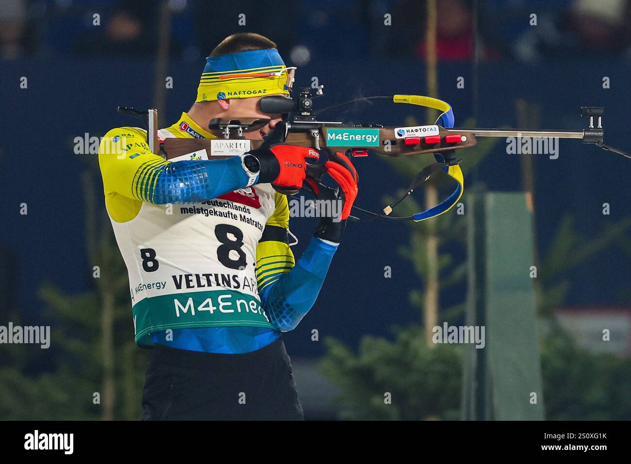 WTC 2025 Biathlon auf Schalke am 28.12.2025 in der VeltinsArena auf