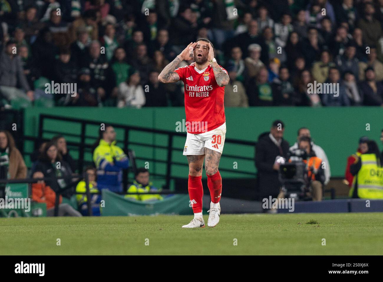 December 29, 2024. Lisbon, Portugal. Benfica's defender from Argentina