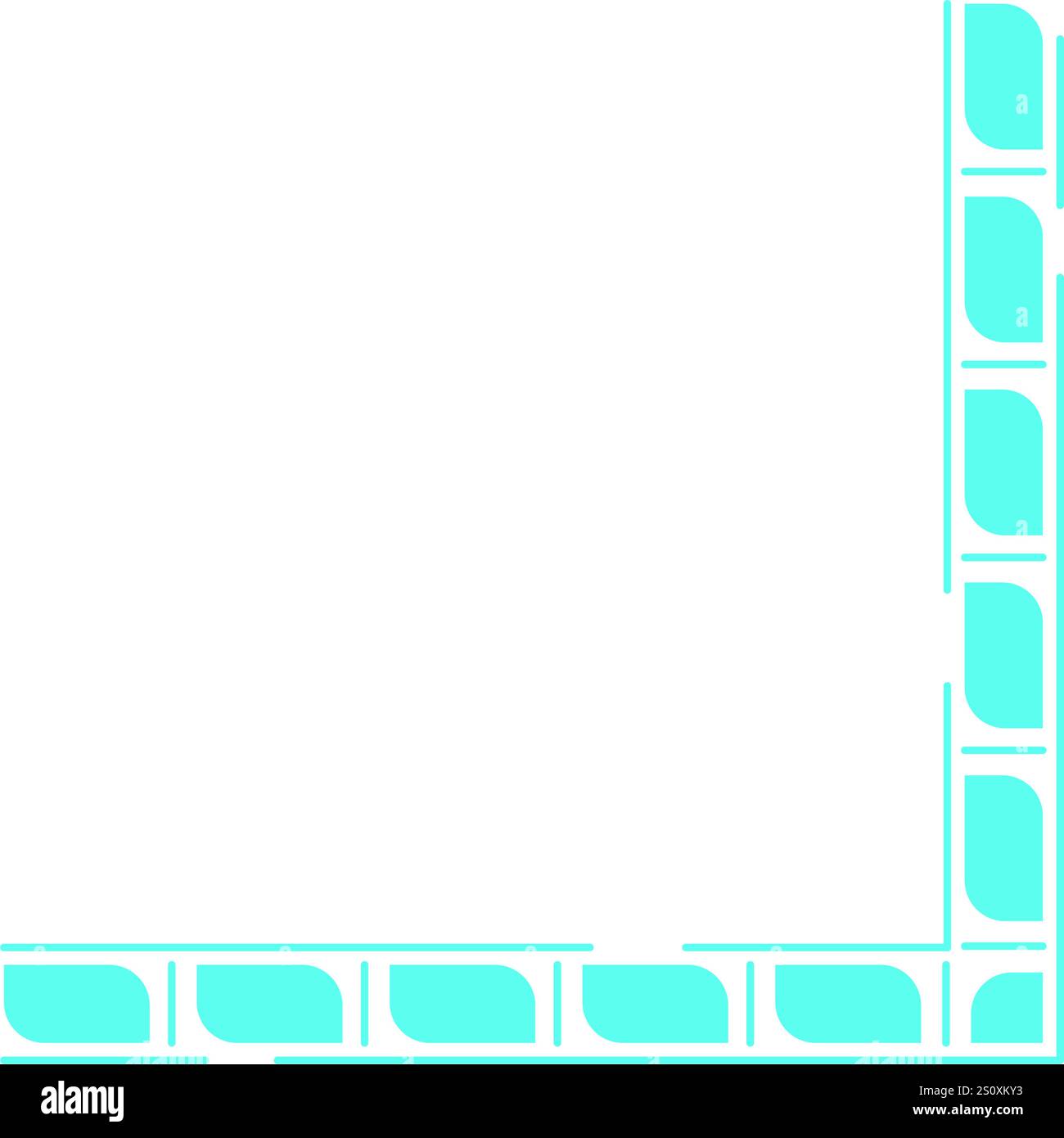 Y2K Retro Frame Element Stock Vector