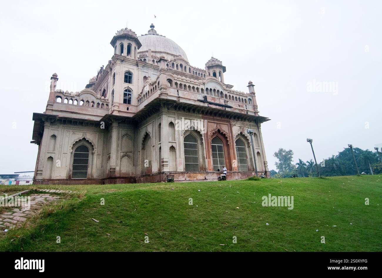 Tomb of Saadat Ali Khan II in Lucknow, India. Stock Photo