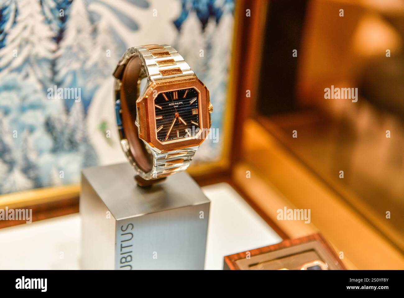 BANGKOK, THAILAND - December 19, 2024 : New Cubitus Patek Philippe ...