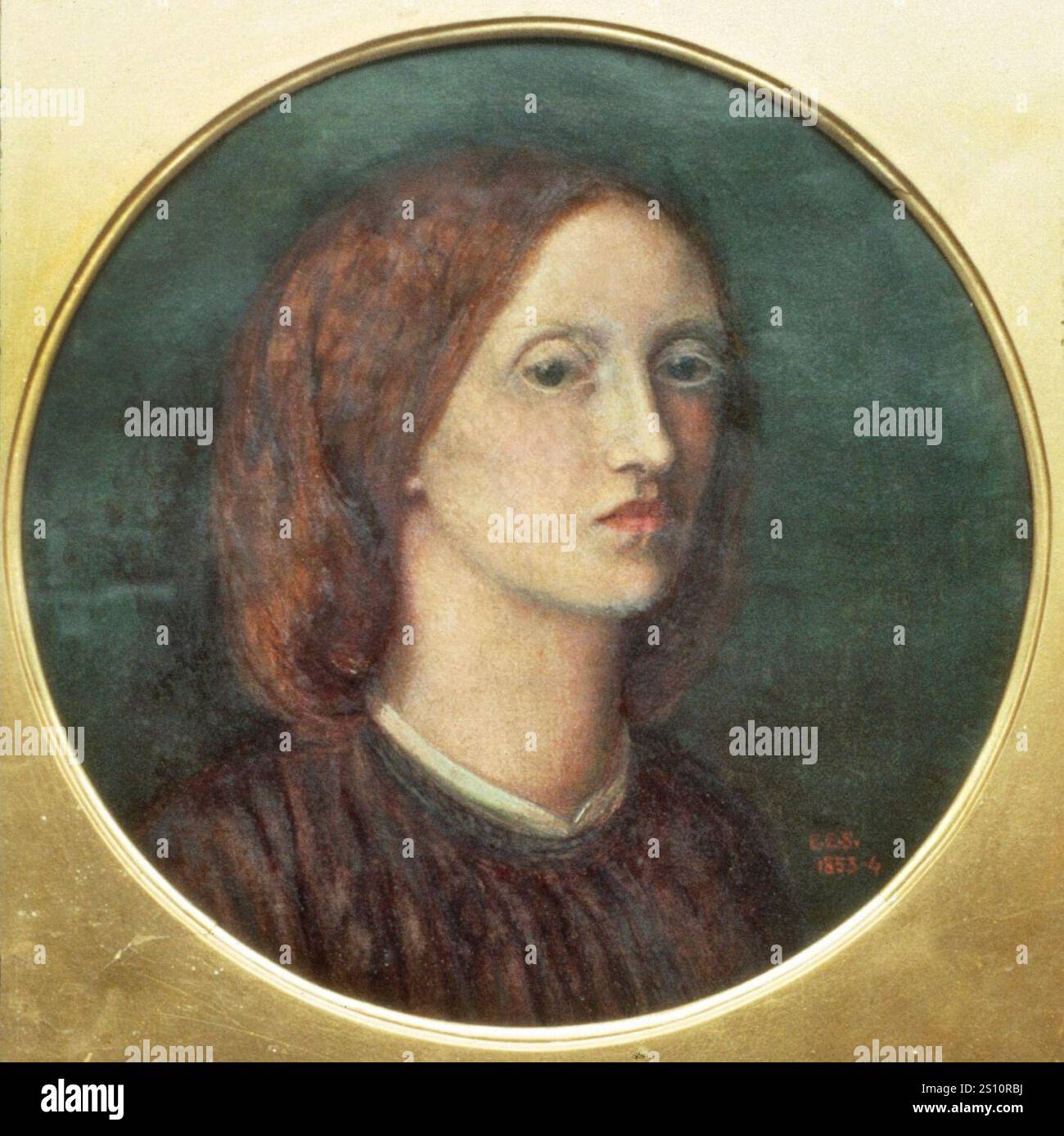 Elizabeth siddal self portrait hi-res stock photography and images - Alamy