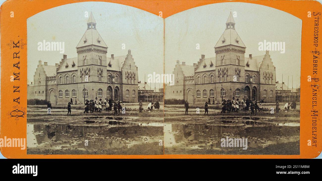 Esbjerg Rådhus, 1892 Stock Photo - Alamy