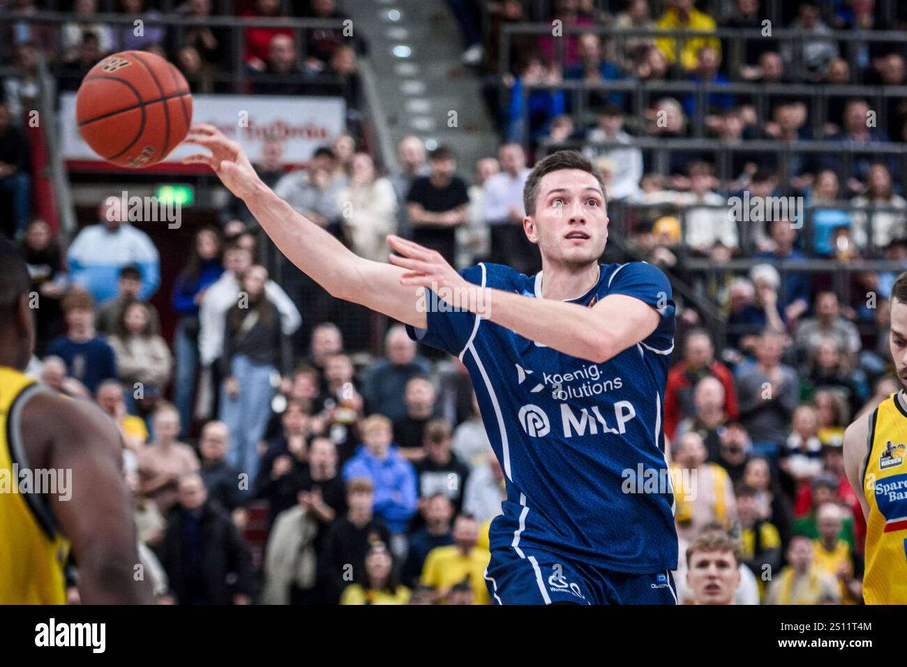 Ludwigsburg, Deutschland. 30th Dec, 2024. Ryan Mikesell (MLP Academics ...