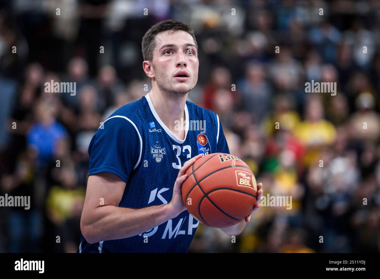 Ludwigsburg, Deutschland. 30th Dec, 2024. Ryan Mikesell (MLP Academics ...