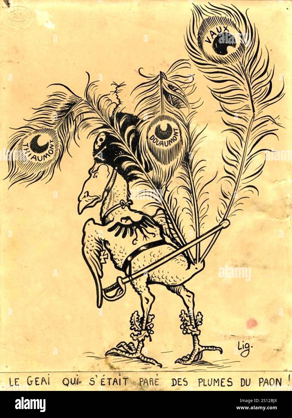 Fable De La Fontaine Le Geai Par Des Plumes Du Paon Caricature fable-de-la-fontaine-le-geai-par-des-plumes-du-paon-caricature