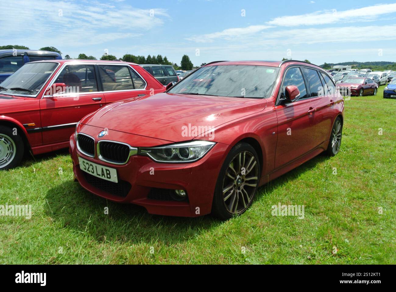 A 2014 BMW 320d parked at the 49th Historic Vehicle Gathering ...