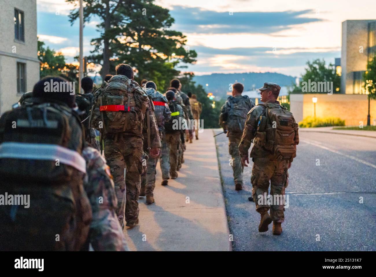 Army Rotc Ruck Ruck march ruck hi-res stock photography and images - Alamy