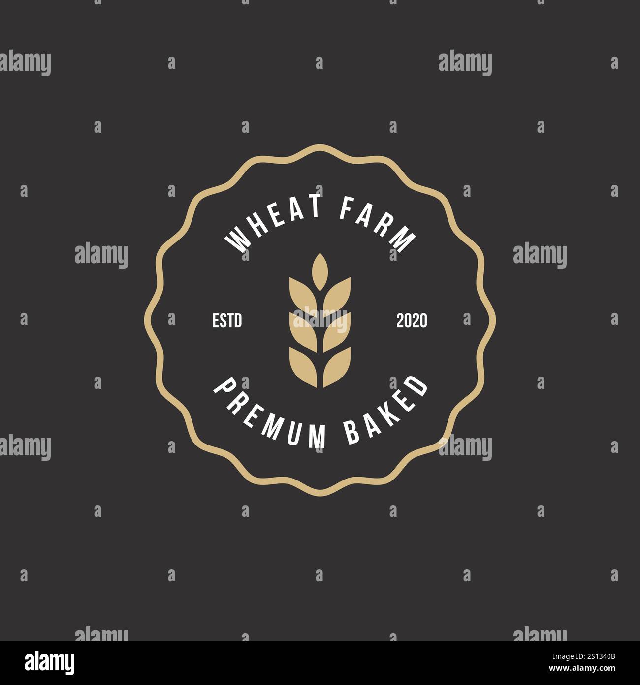 Vintage Retro Bakery Logo Badges And Labels Stock Vector Stock Vector