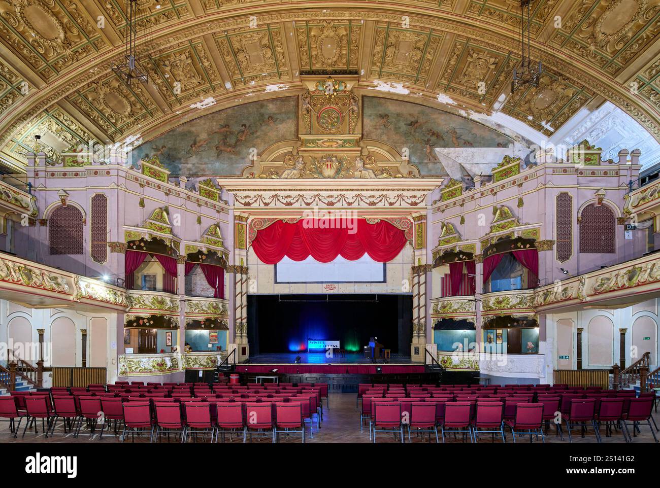 The Interior Of Morecambe Winter Gardens An Old Historic Theatre the-interior-of-morecambe-winter-gardens-an-old-historic-theatre