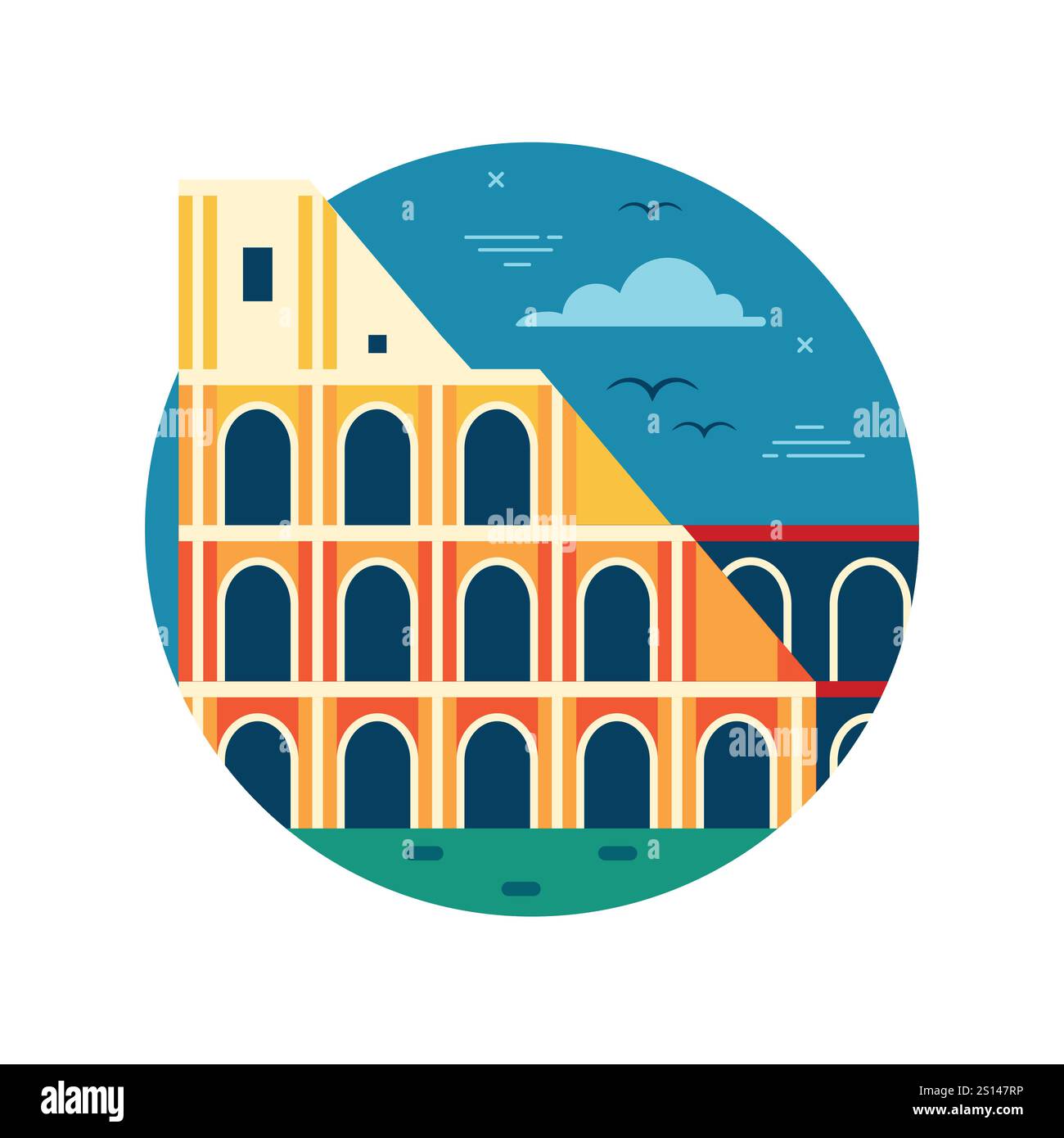 Amphitheater amphitheater amphitheater amphitheater Cut Out Stock ...