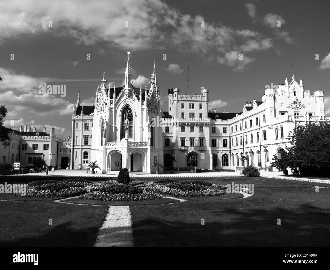 Lednice architecture Black and White Stock Photos & Images - Alamy