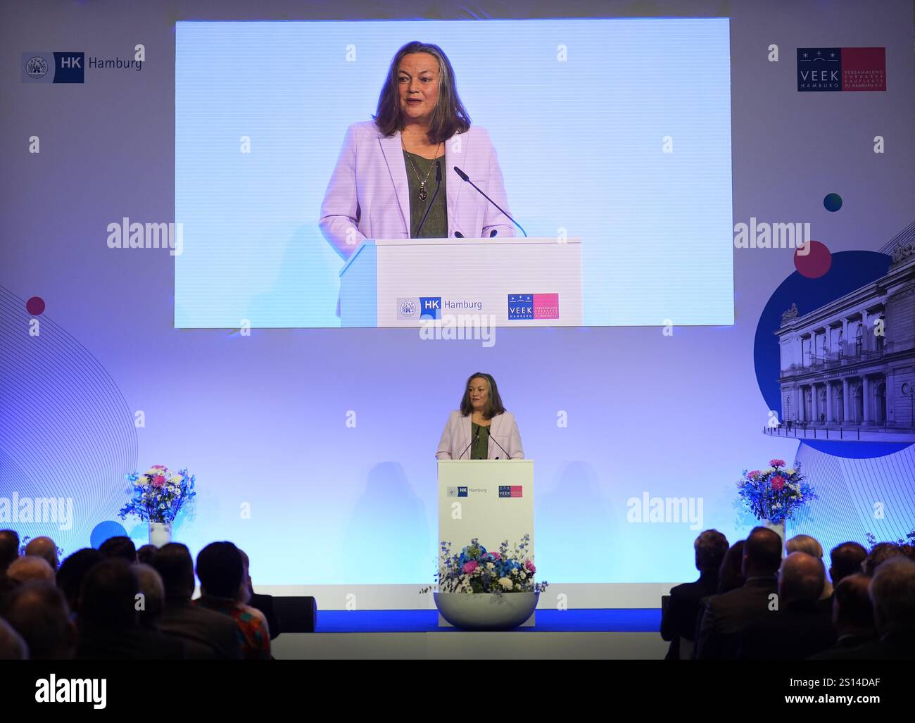 Hamburg, Germany. 31st Dec, 2024. Jaana Kleinschmit von Lengefeld, CEO ...