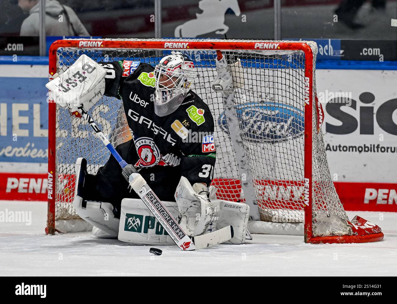 Jake Hildebrand (Torwart, Eisbaeren Berlin, 30). GER, Augsburger