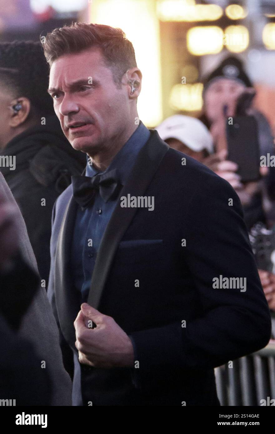 NEW YORK, NY DECEMBER 30 Ryan Seacrest at the rehearsal for Dick