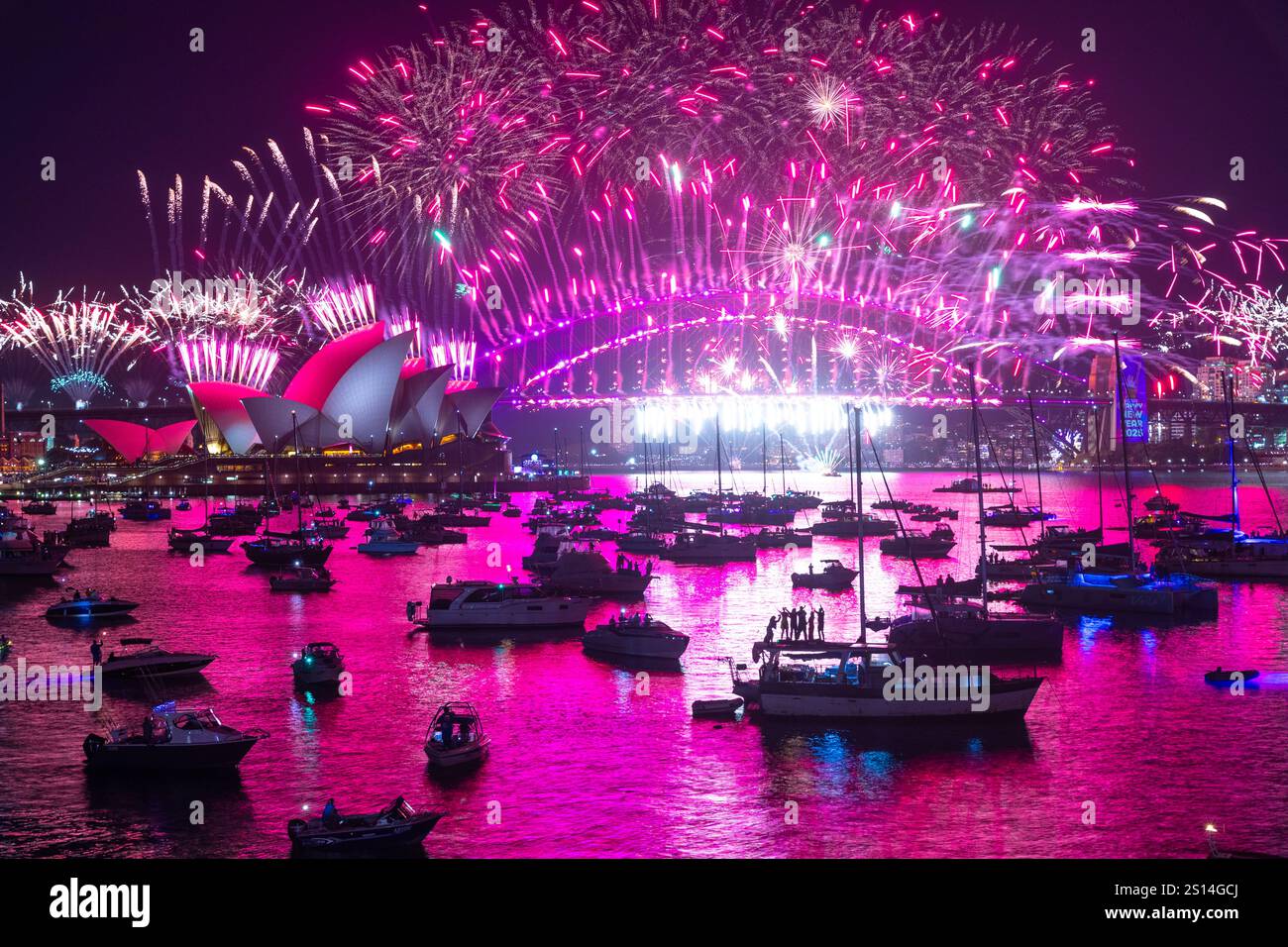 Sydney, Australia. 1 January 2025. Australia celebrates the arrival of