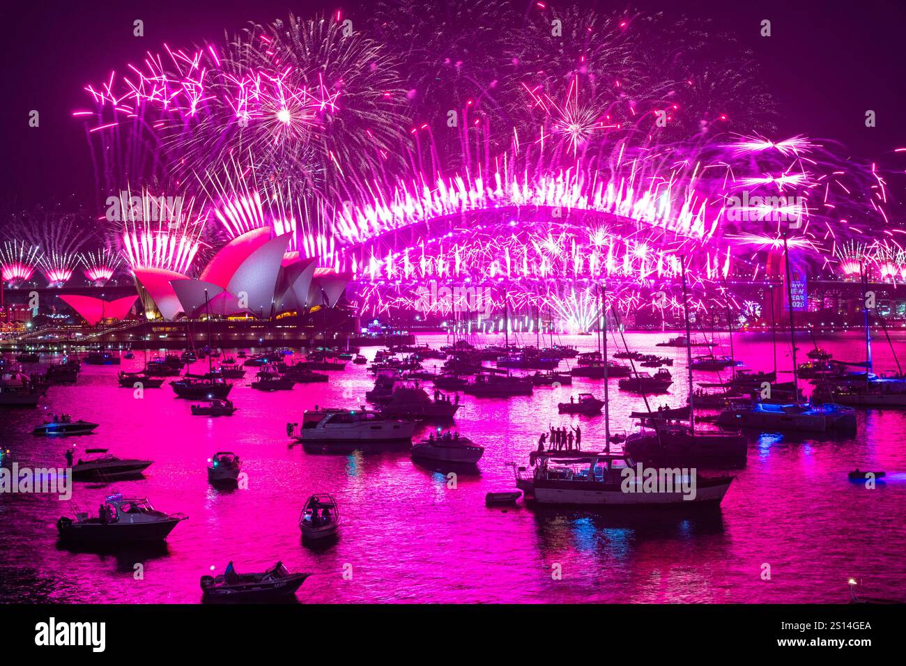 Sydney, Australia. 1 January 2025. Australia celebrates the arrival of