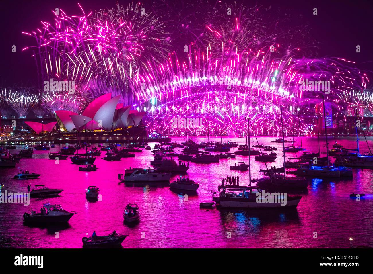 Sydney, Australia. 1 January 2025. Australia celebrates the arrival of