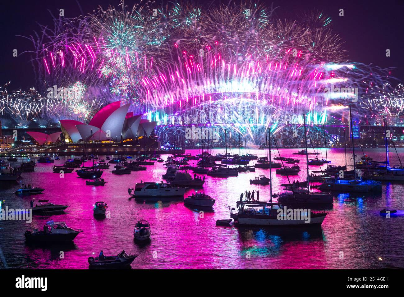 Sydney, Australia. 1 January 2025. Australia celebrates the arrival of