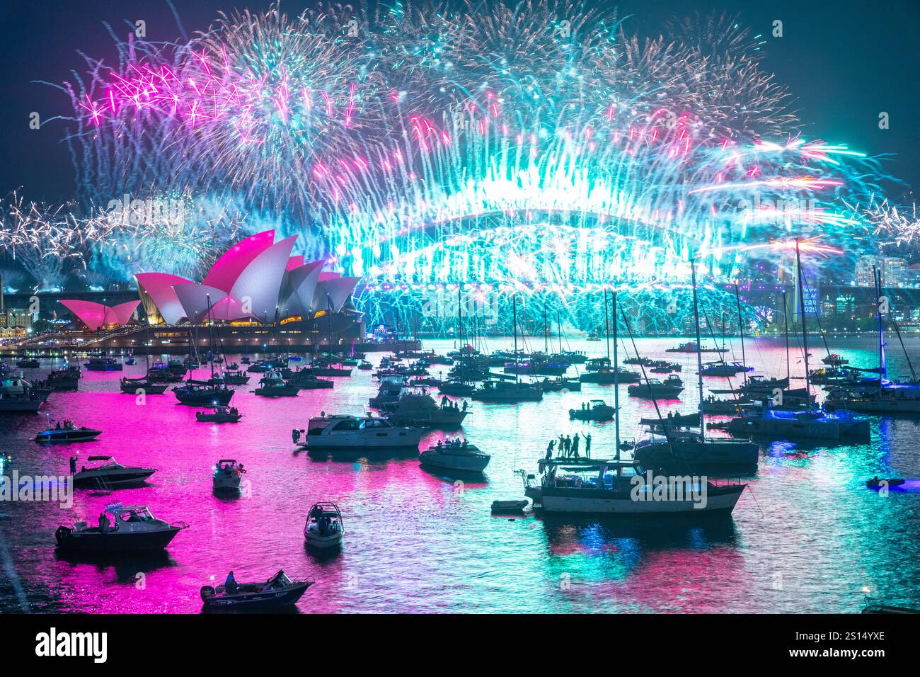 Sydney, Australia. 1 January 2025. Australia celebrates the arrival of