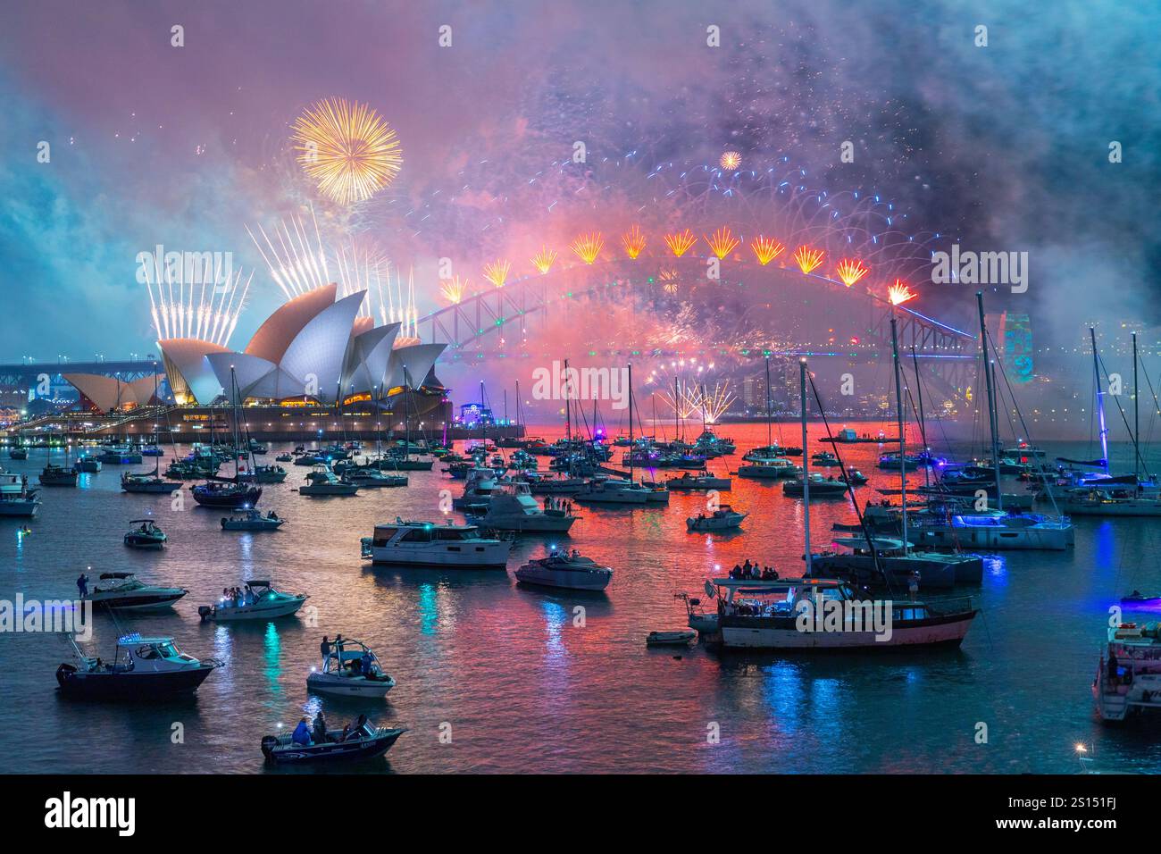 Sydney, Australia. 1 January 2025. Australia celebrates the arrival of