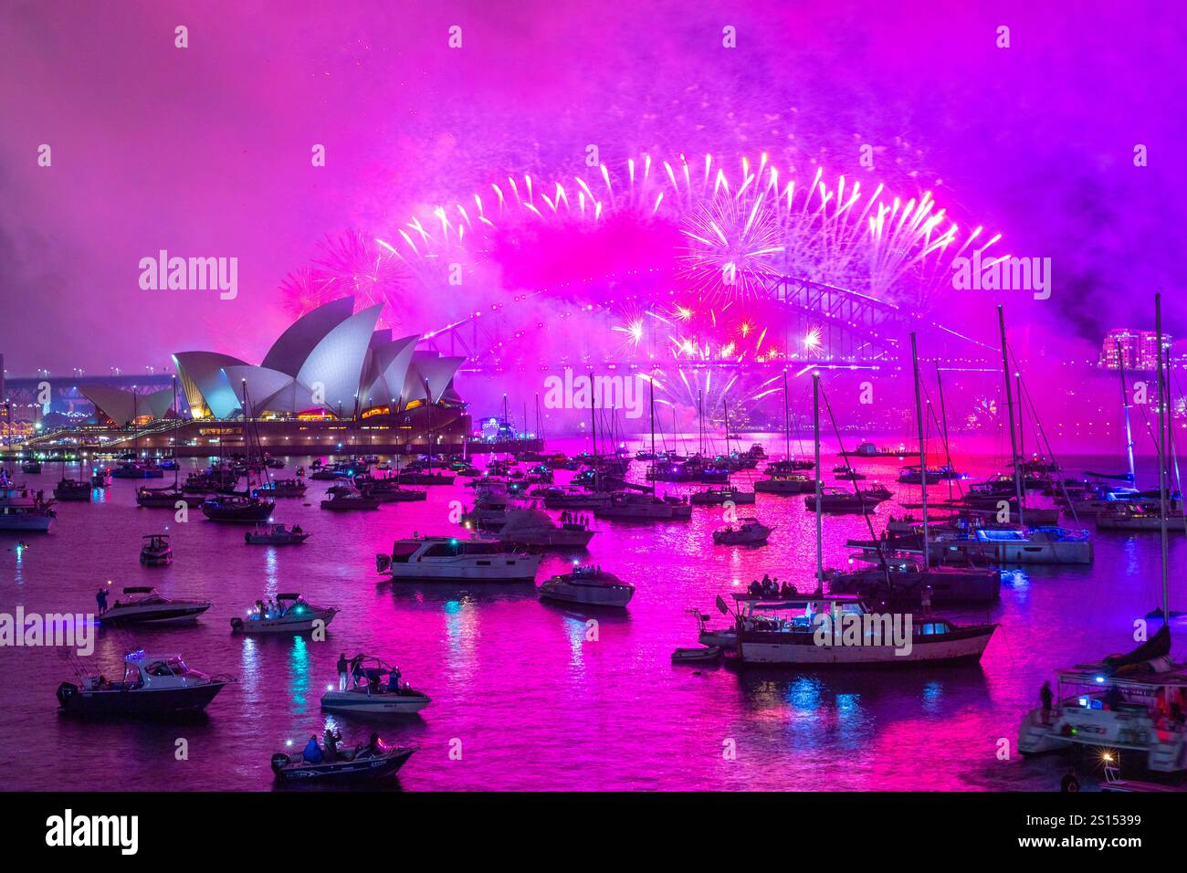 Sydney, Australia. 1 January 2025. Australia celebrates the arrival of
