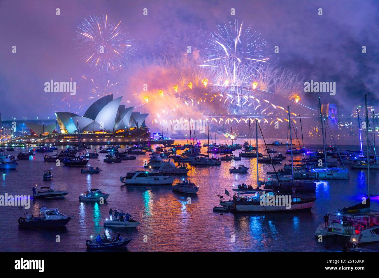 Sydney, Australia. 1 January 2025. Australia celebrates the arrival of