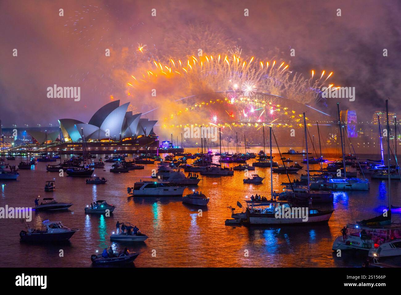 Sydney, Australia. 1 January 2025. Australia celebrates the arrival of