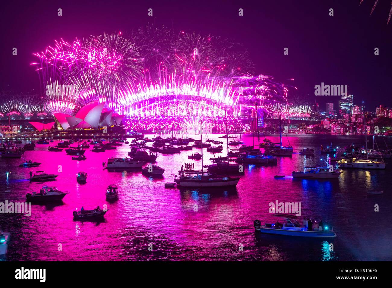 Sydney, Australia. 1 January 2025. Australia celebrates the arrival of