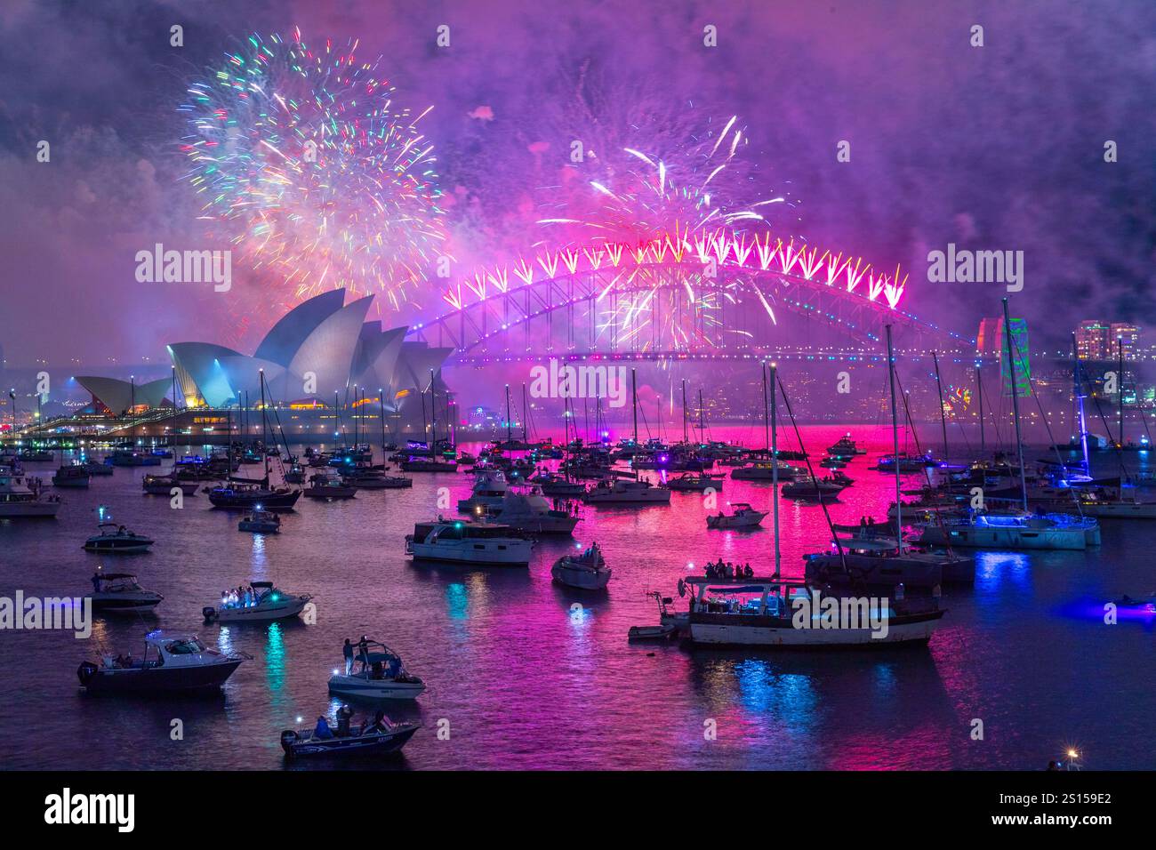Sydney, Australia. 1 January 2025. Australia celebrates the arrival of