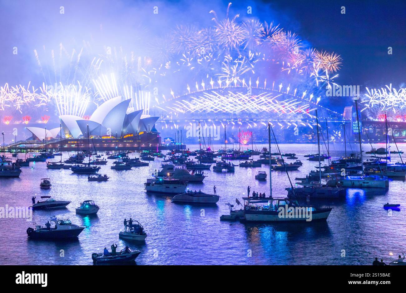 Sydney, Australia. 1 January 2025. Australia celebrates the arrival of