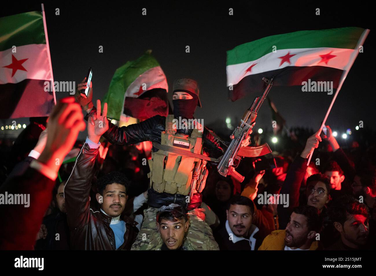 A member of the new armed forces, a former rebel who took part in the ...