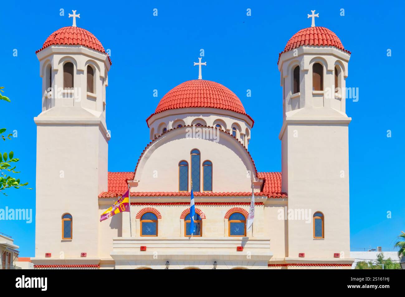 Four Martyrs Church, Rethymno, Crete, Greek Islands, Greece Stock Photo ...