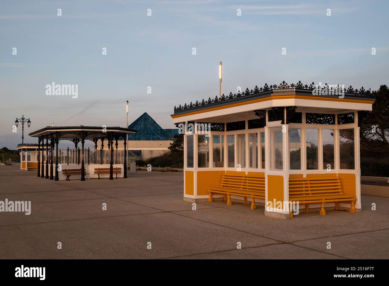 wind-shelters-on-the-newly-opened-promenade-of-southsea-seafront-in