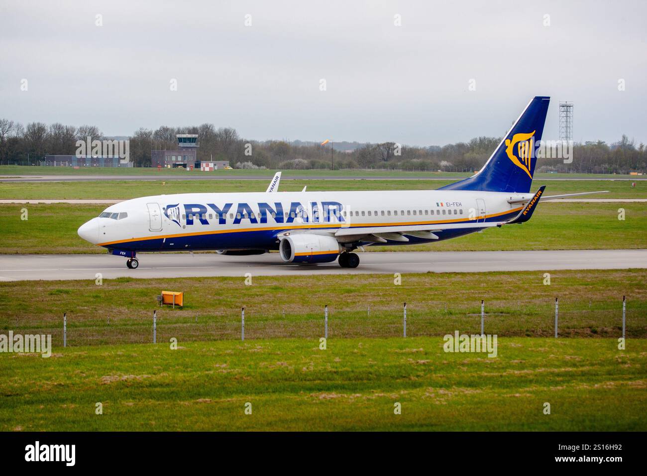 EI-FEH Ryanair Boeing 737-8AS London Stansted UK 20-8-2019 - Stock Image