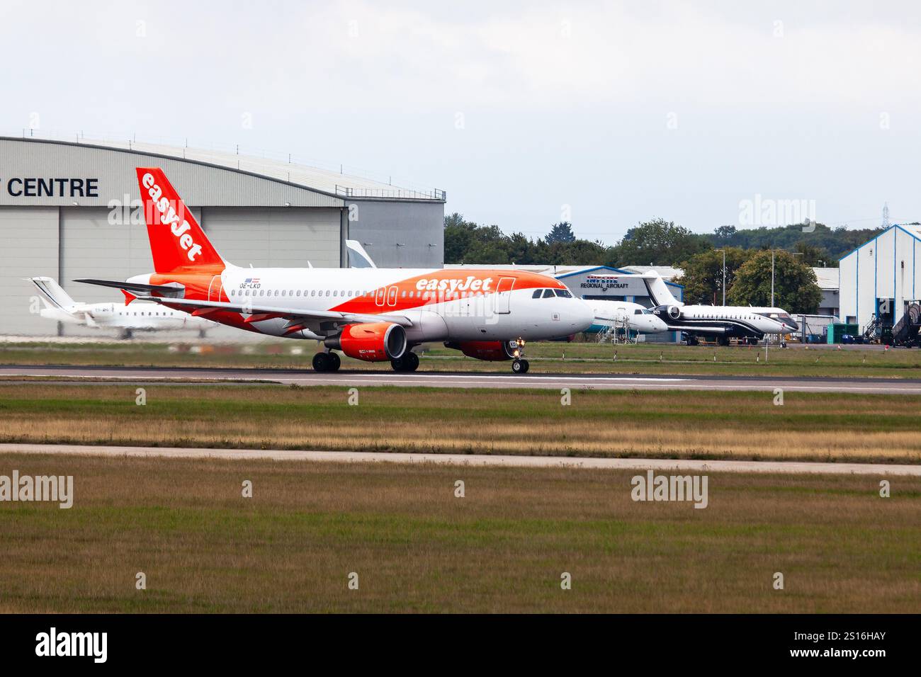 OE-LKD Easyjet Airbus A319-111 London Stansted UK 10-09-2022 - Stock Image