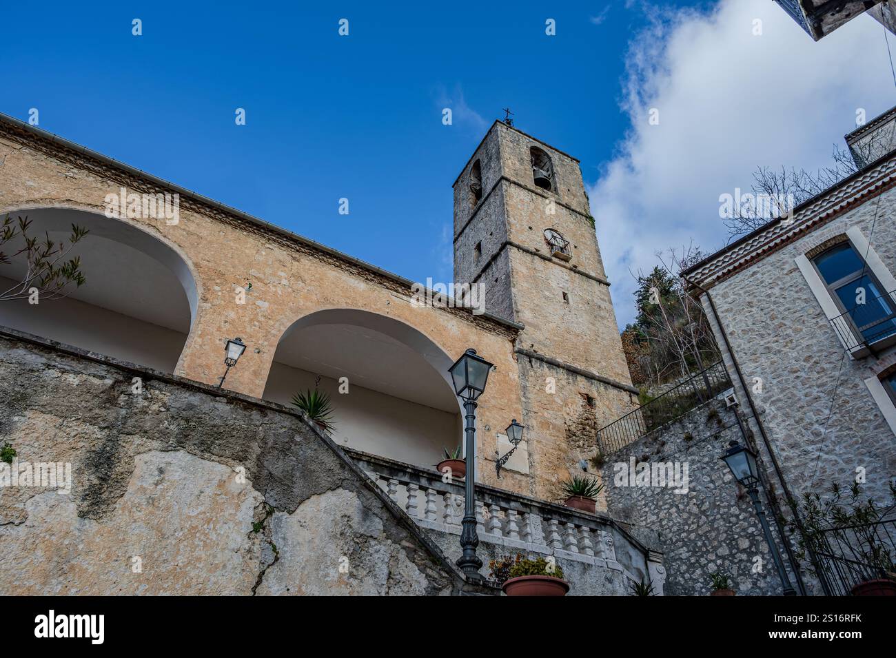 Rectangular Churches The church has two naves and a rectangular plan, the perimeter wall is ...