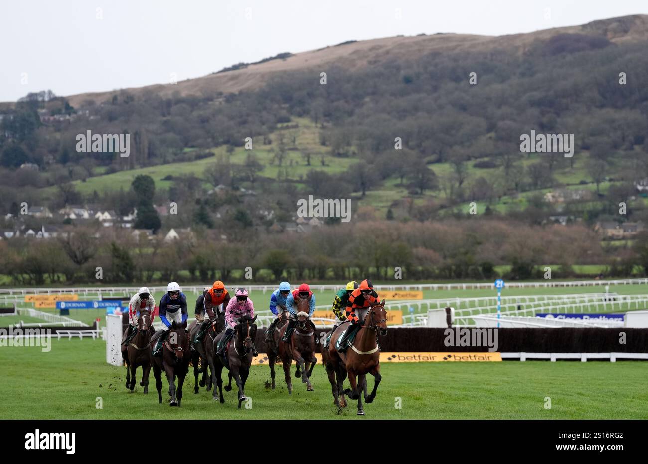 Diva Luna ridden by Kielan Woods (right) on the way to winning the