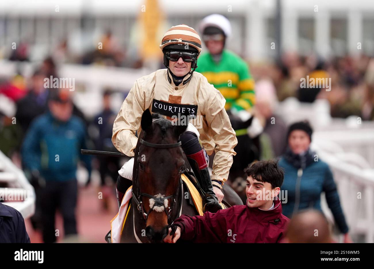 Broadway Boy ridden by Sam TwistonDavies before the Betfair Handicap
