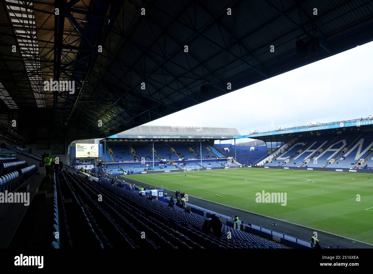 A general view of the ground ahead of the Sky Bet Championship match at