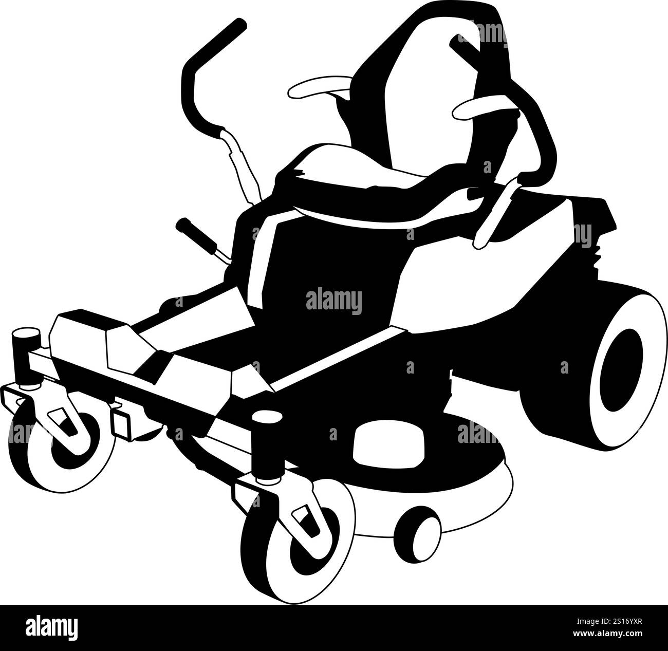 Dixon ZTR 4425 - Dixon Zero-Turn Mower (1999) MOWER DECK 36\, image size:1300x1267