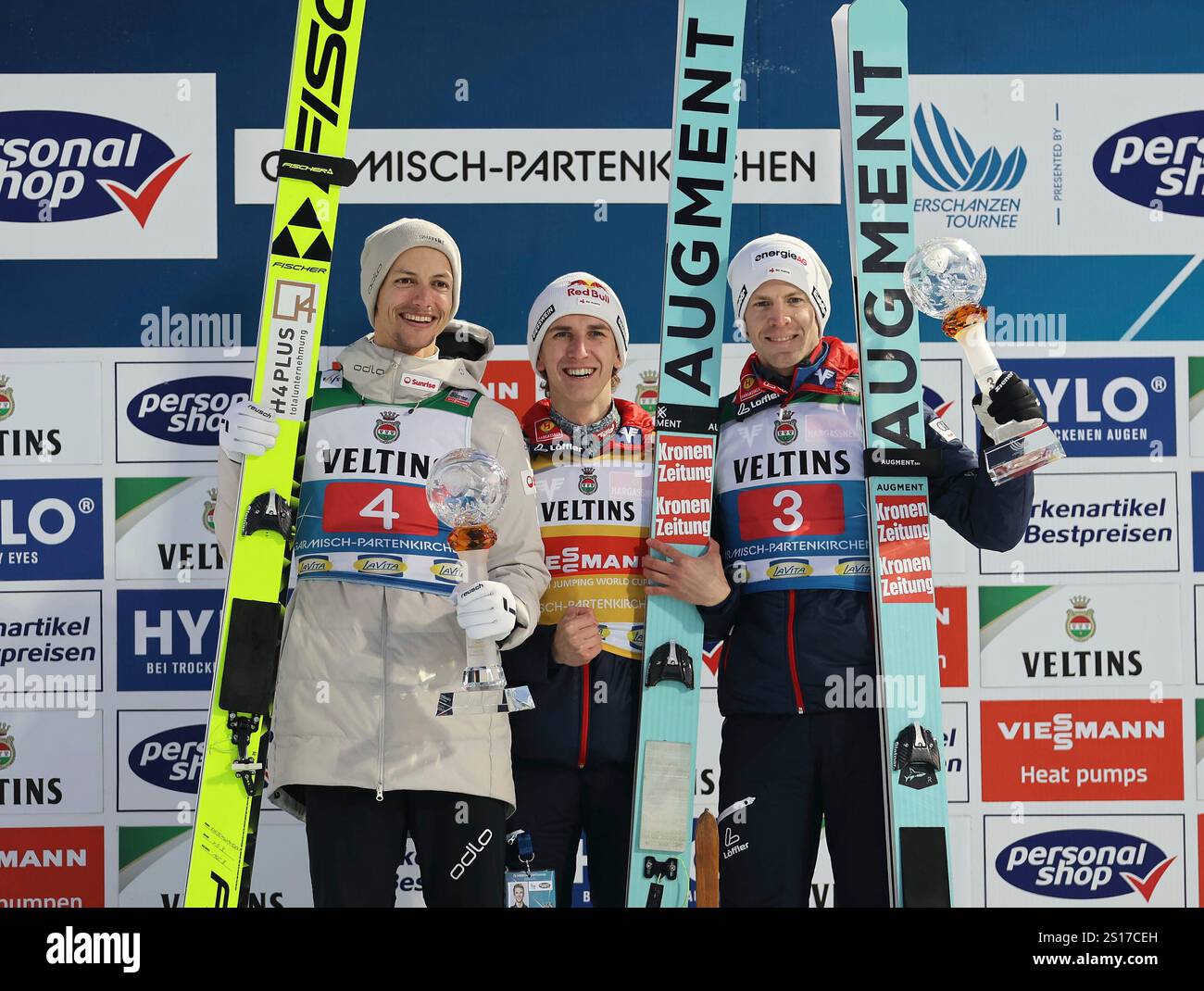 GarmischPartenkirchen, Deutschland 01. Januar 2025 73.internationale Vierschanzentournee