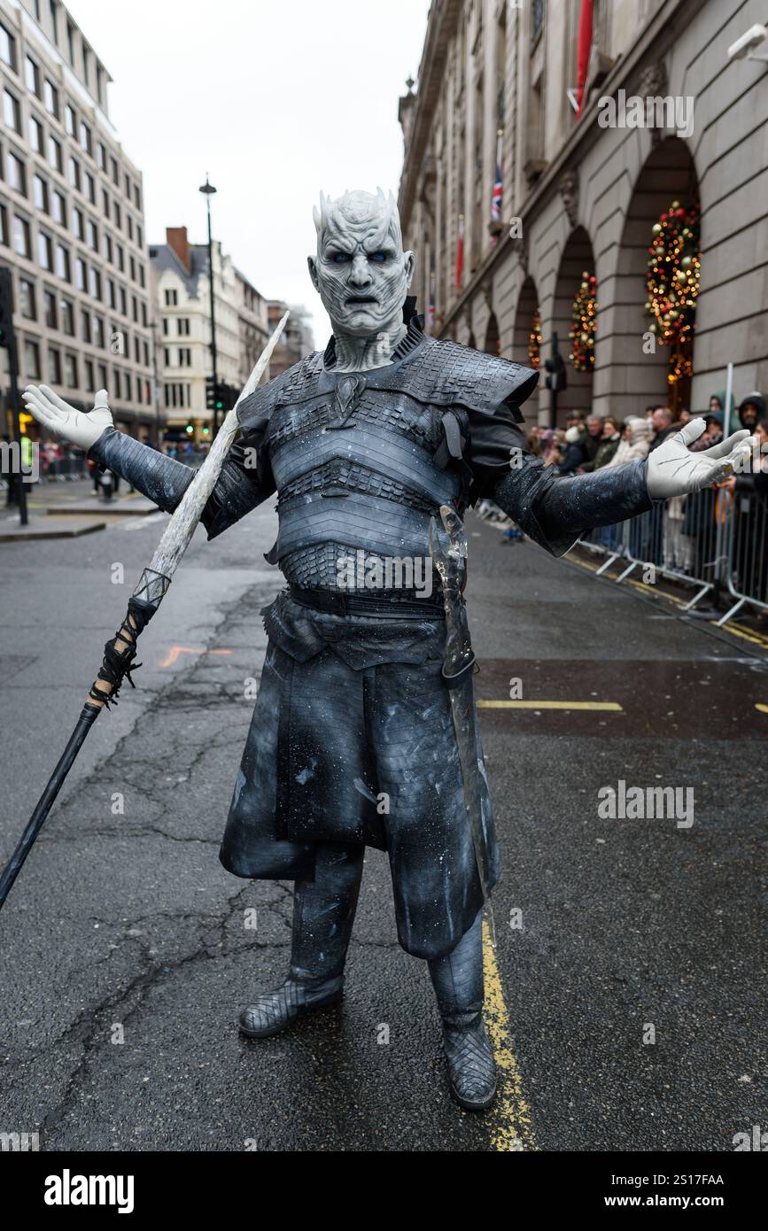 London, UK. 1 January 2025. Thousands of performers attend the London’s