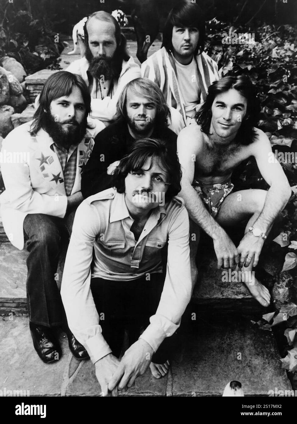 Row Row Carl The Beach Boys, vintage photo published in a Billboard ad in 1971. From ...