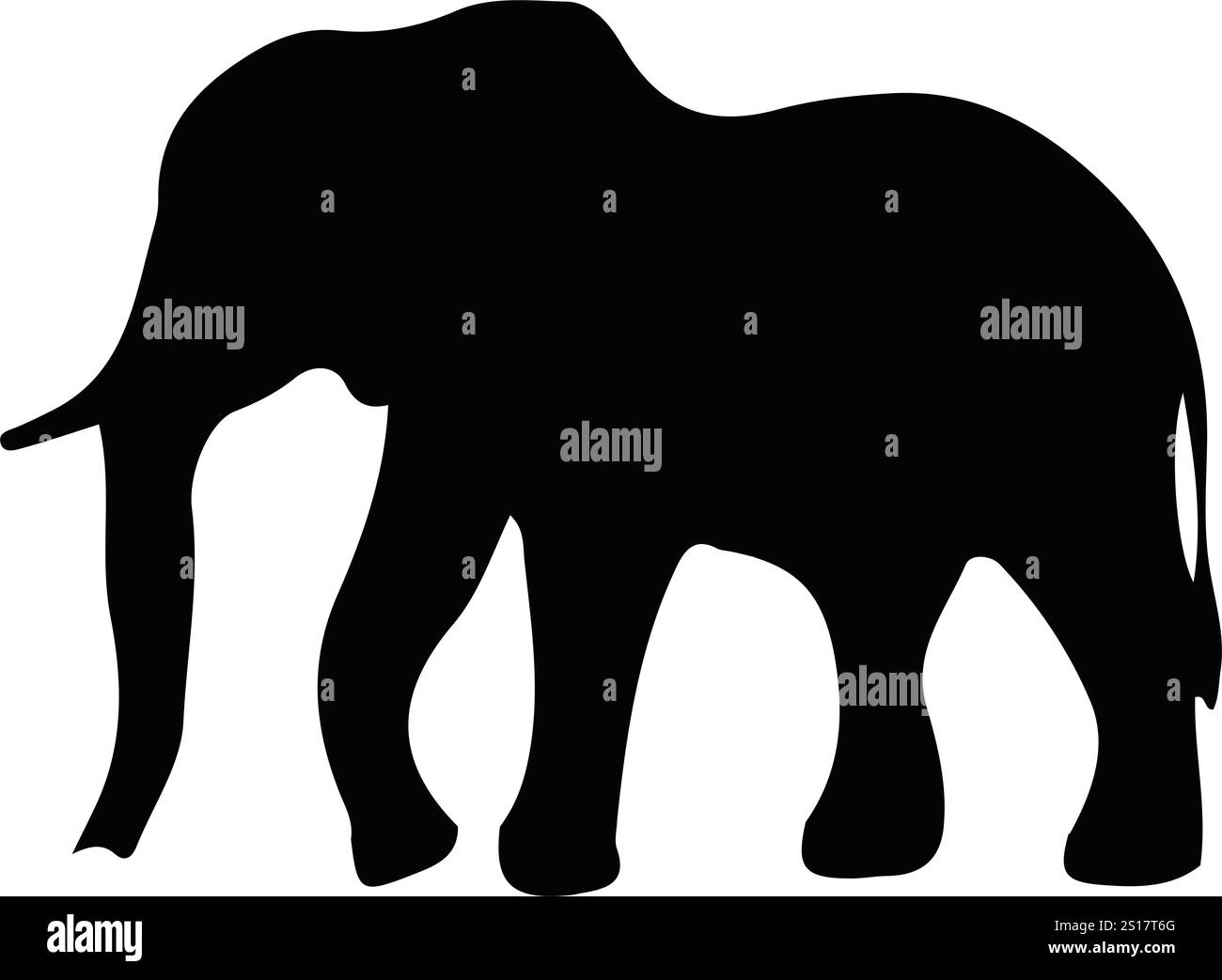 Elephant vector vectors hi-res stock photography and images - Alamy