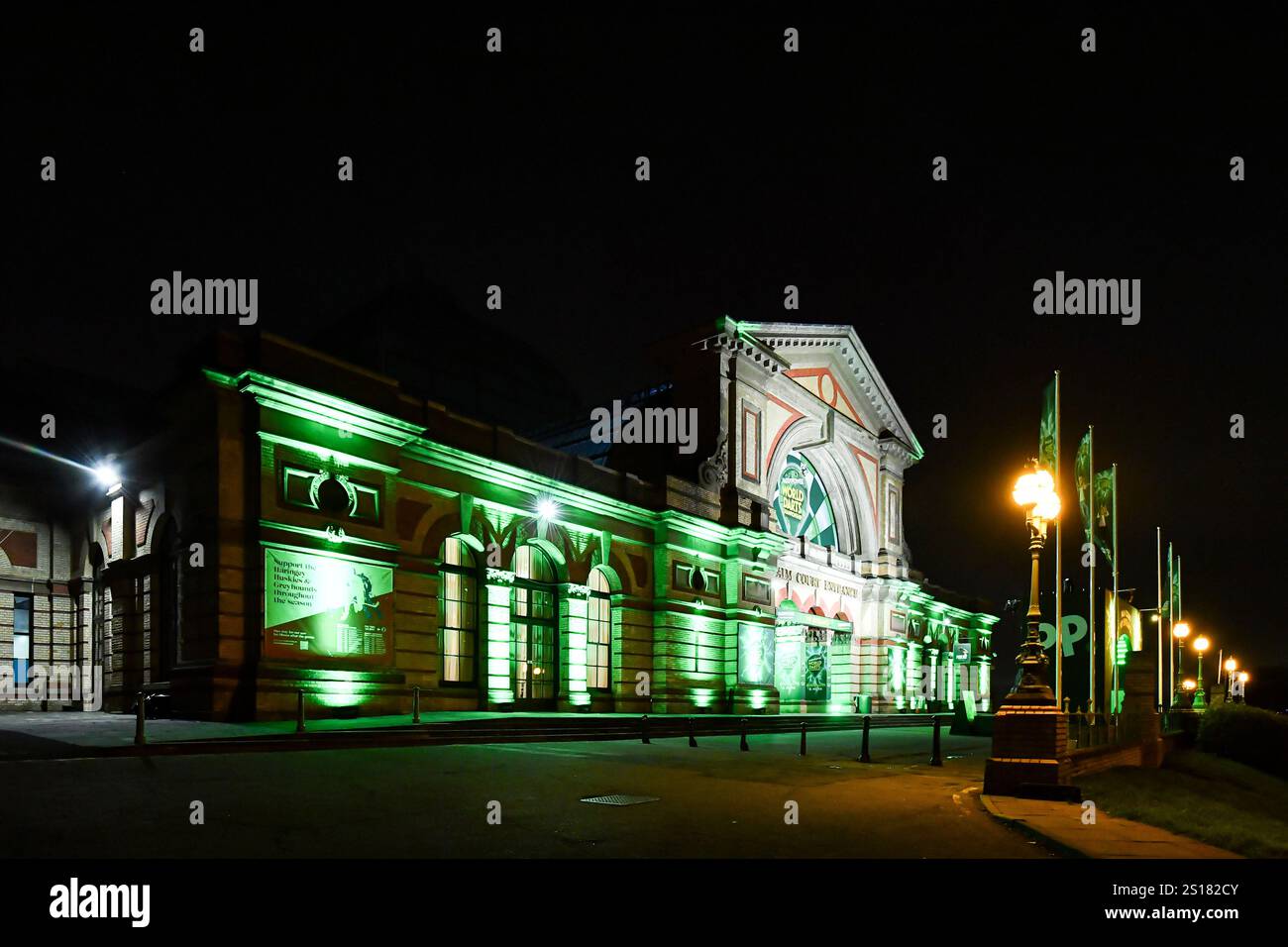 1st January 2025, Alexandra Palace, London, England; 2024/25 PDC Paddy
