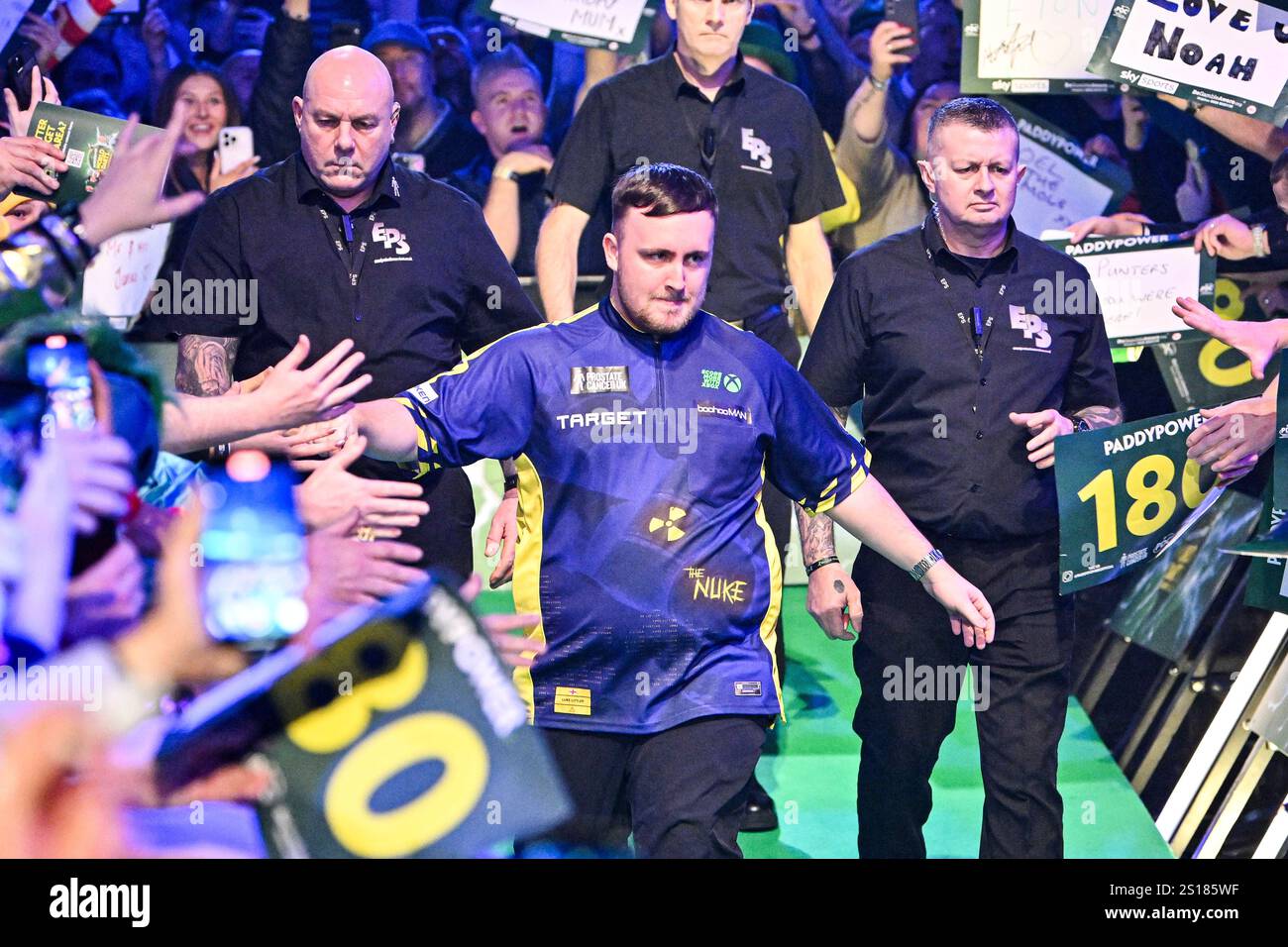 1st January 2025, Alexandra Palace, London, England; 2024/25 PDC Paddy