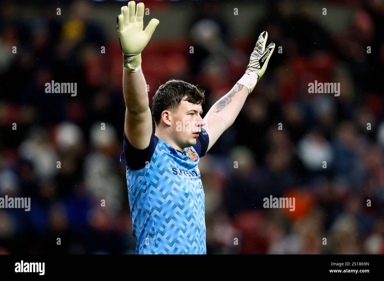 Sunderland goalkeeper Anthony Patterson during the Sky Bet Championship ...