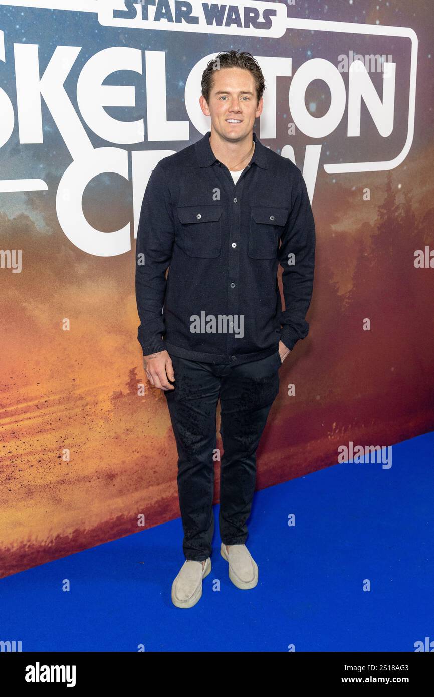 Dave Templer Celeb guests attend the UK Special Screening of Star Wars Skeleton Crew ...